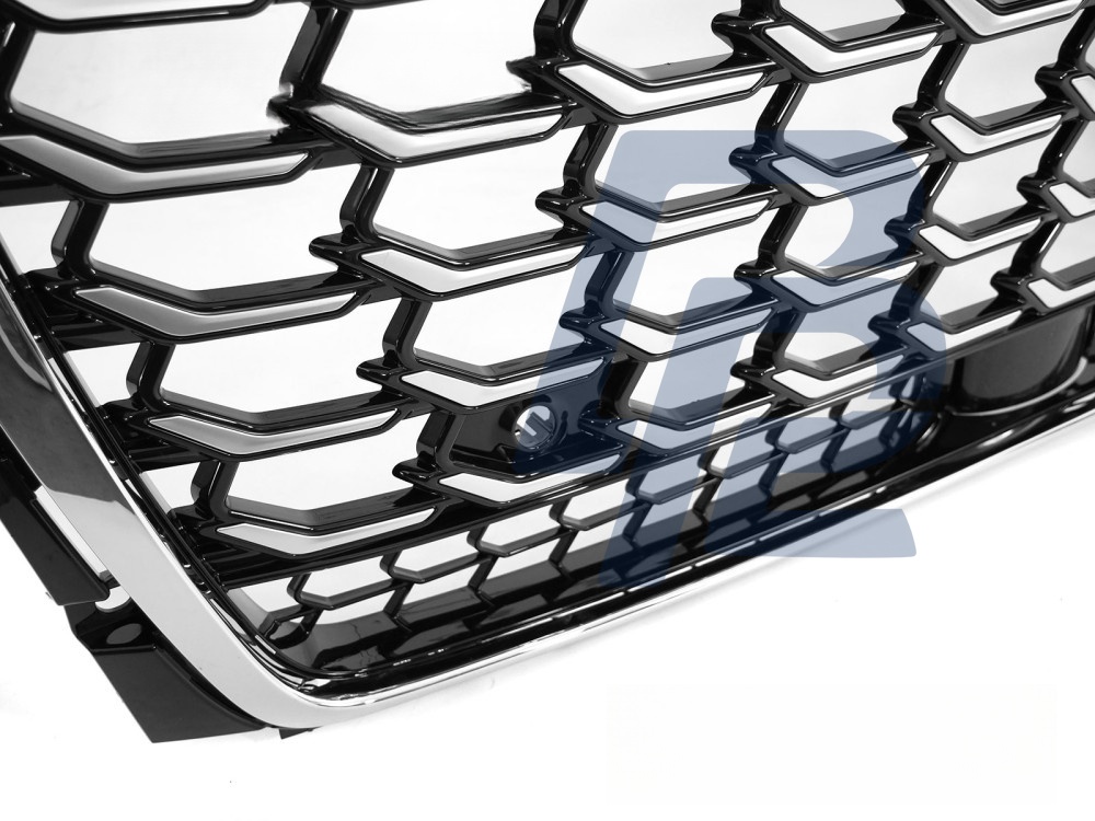 Grille Sport S Style Black/Chrome PDC for Audi A8 D5 2021– - 4