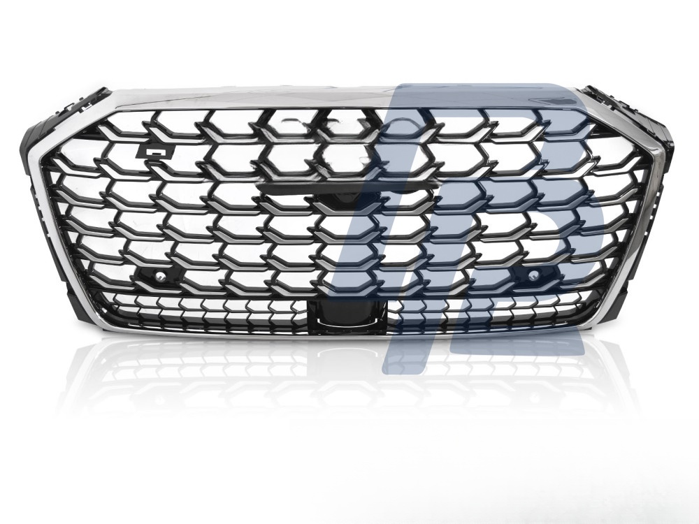 Grille Sport S Style Black/Chrome PDC for Audi A8 D5 2021– - 3