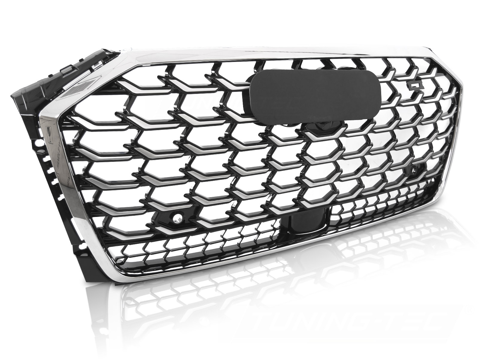 GRILL SPORT S STYLE SVART KROM PDC TILL AUDI A8 D5 21