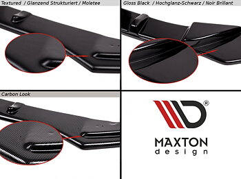 FRONT SPLITTER V.1 MAZDA 3 MK2 MPS