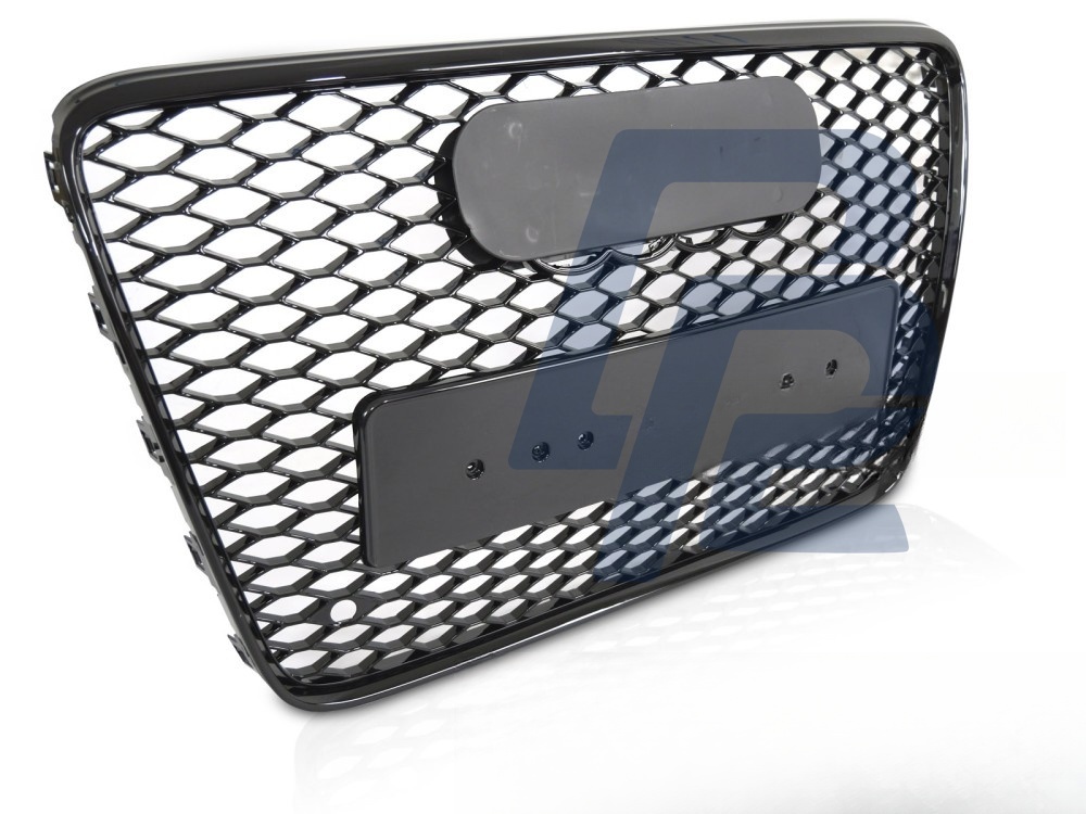 Grille Sport Style Gloss Black PDC for Audi Q7 4L 2005–2015 - 2