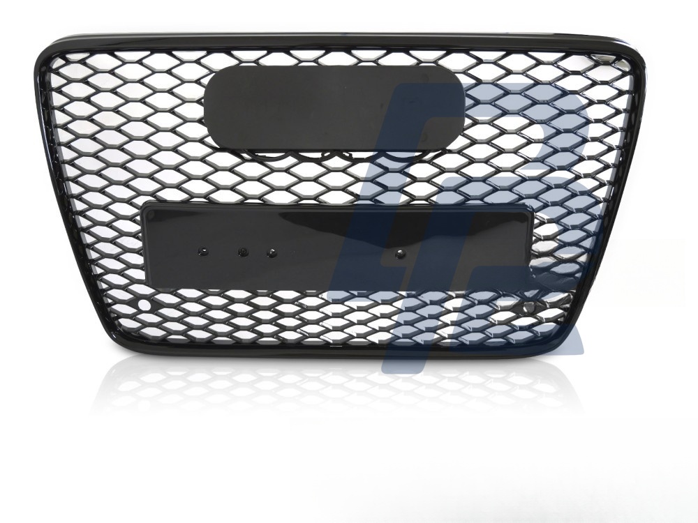 Grille Sport Style Gloss Black PDC for Audi Q7 4L 2005–2015 - 3