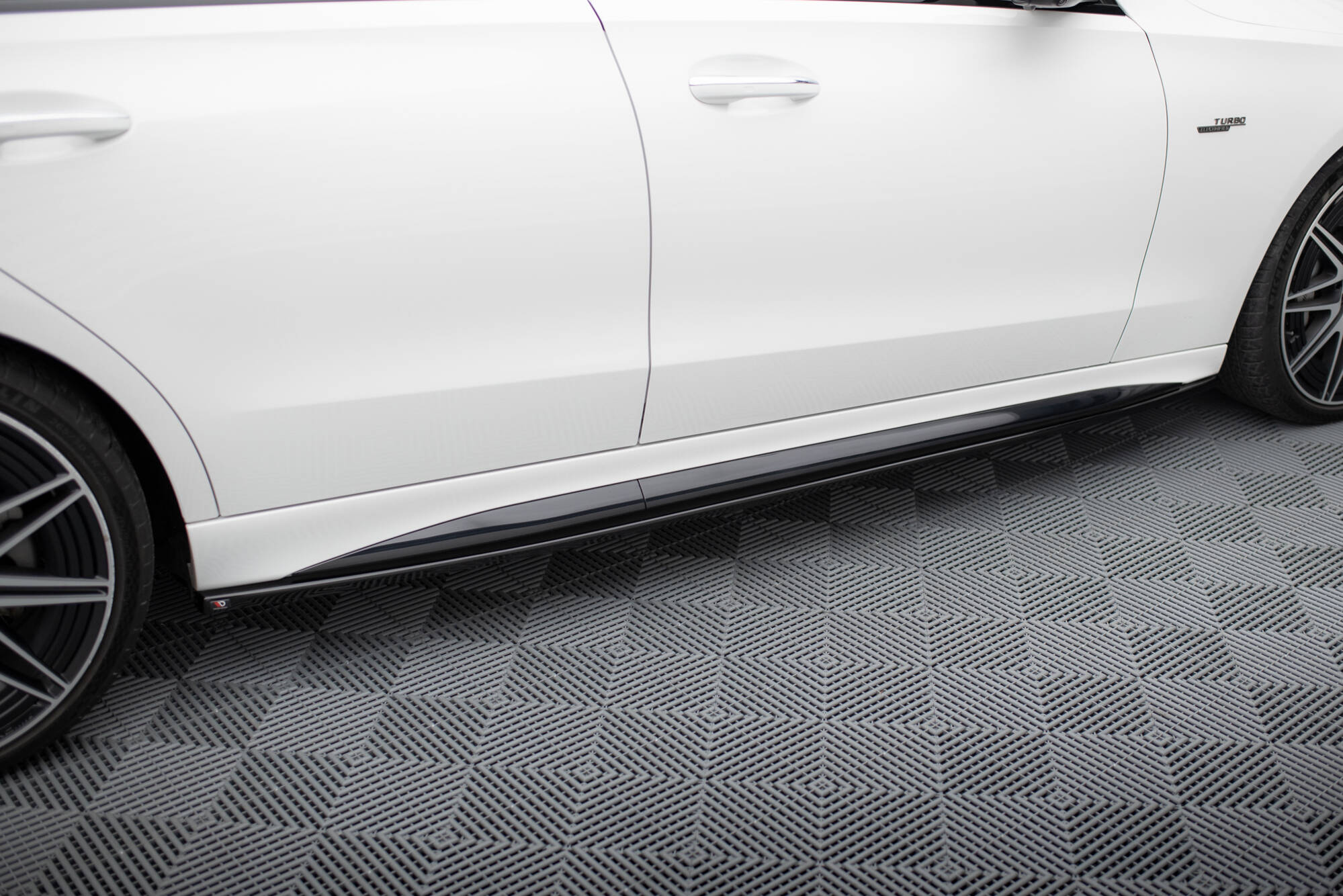 Side Skirts Diffusers Mercedes-Benz C AMG-Line / 43 AMG W206 - 6