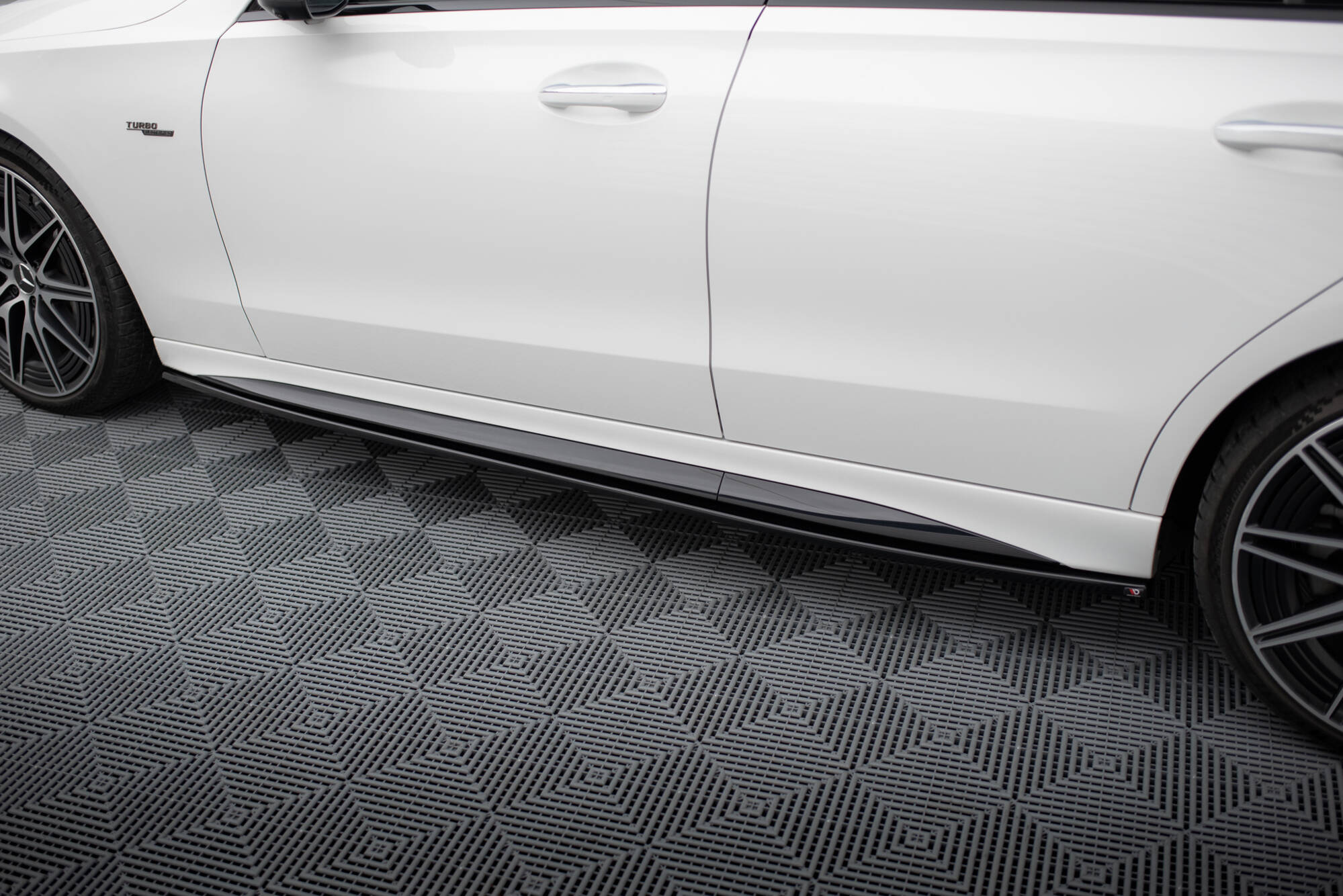 Side Skirts Diffusers Mercedes-Benz C AMG-Line / 43 AMG W206 - 5