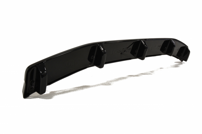 CENTRAL REAR SPLITTER MAZDA 3 MK2 MPS (WITH VERTICAL BARS)