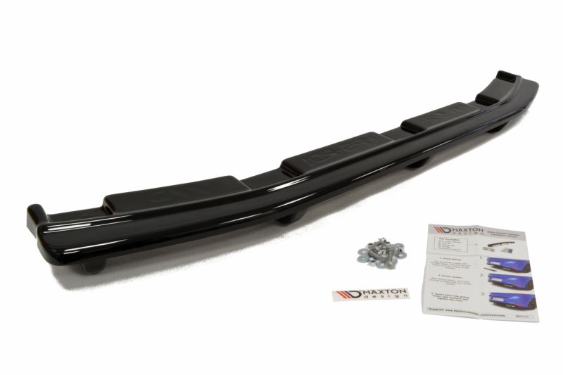 CENTRAL REAR SPLITTER MAZDA 3 MK2 MPS (WITH VERTICAL BARS) - 2