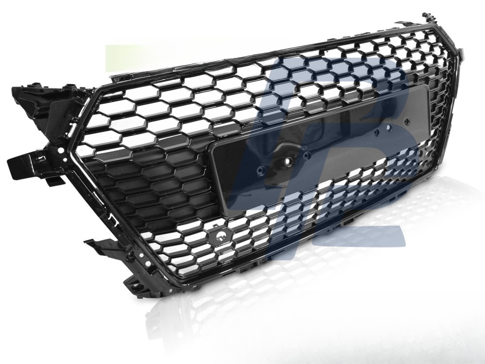 Grille Sport Style Gloss Black PDC for Audi TT 8S 2014–2018 - 4