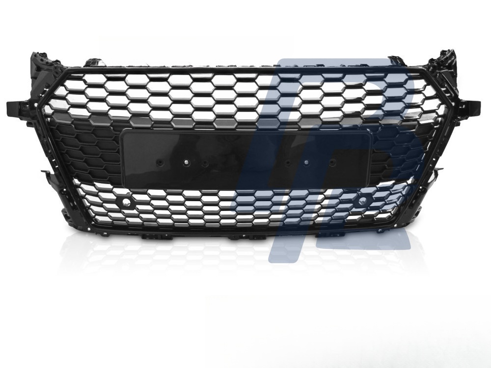 Grille Sport Style Gloss Black PDC for Audi TT 8S 2014–2018 - 5
