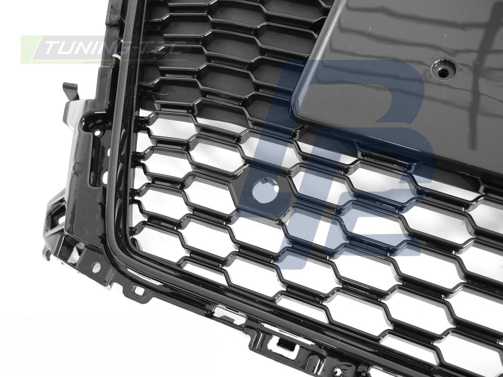 Grille Sport Style Gloss Black PDC for Audi TT 8S 2014–2018 - 6
