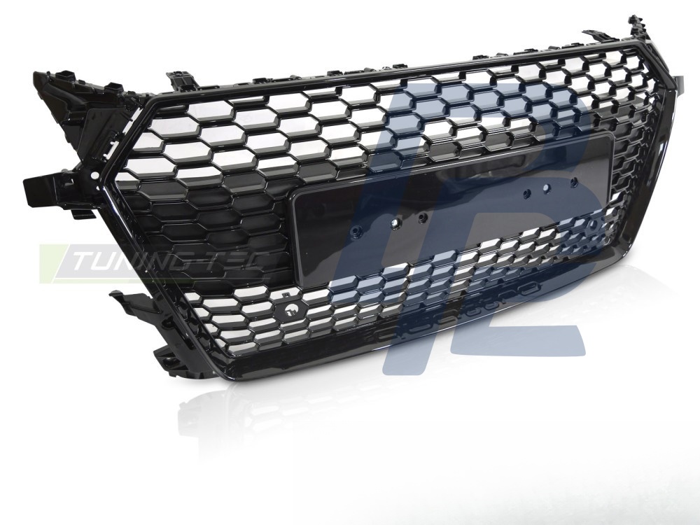 Grille Sport Style Gloss Black PDC for Audi TT 8S 2014–2018 - 5