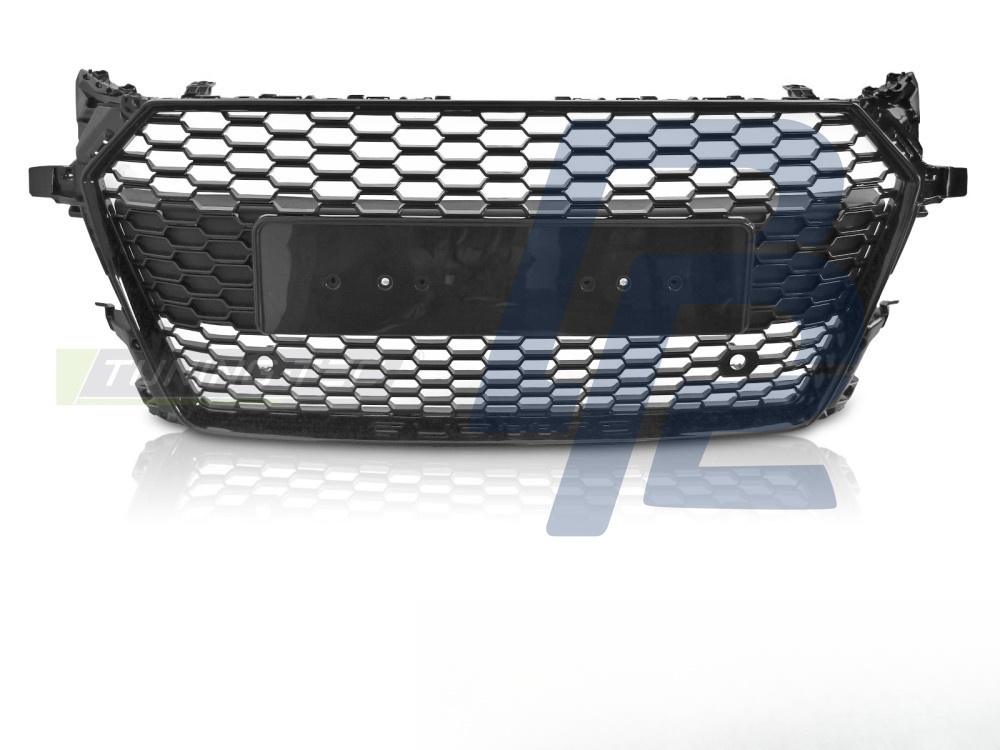 Grille Sport Style Gloss Black PDC for Audi TT 8S 2014–2018 - 2