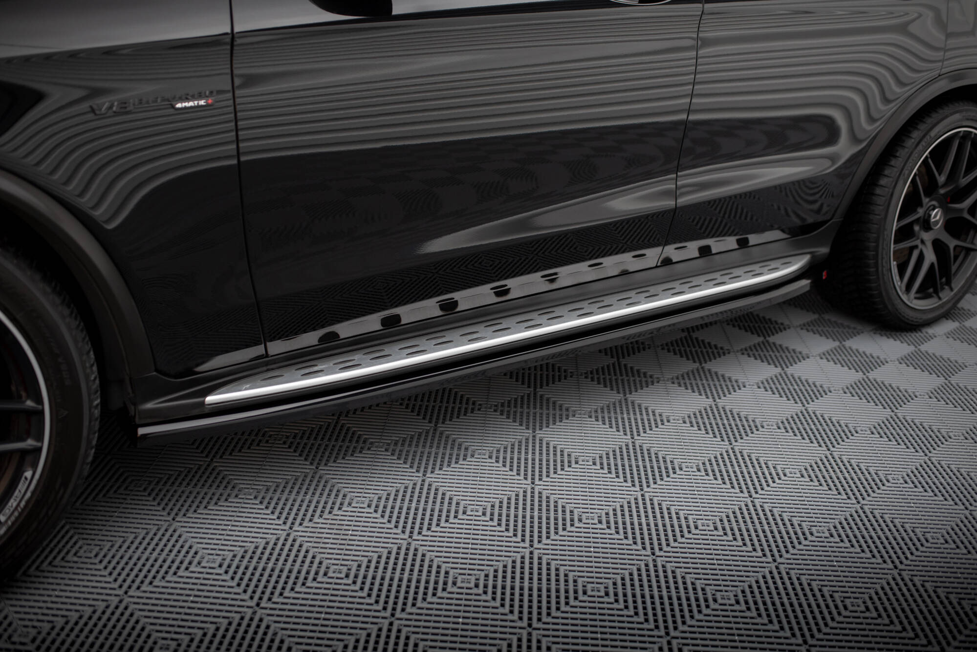 Side Skirts Diffusers Mercedes-AMG GLC 63 SUV / Coupe X253 / C253 - 3