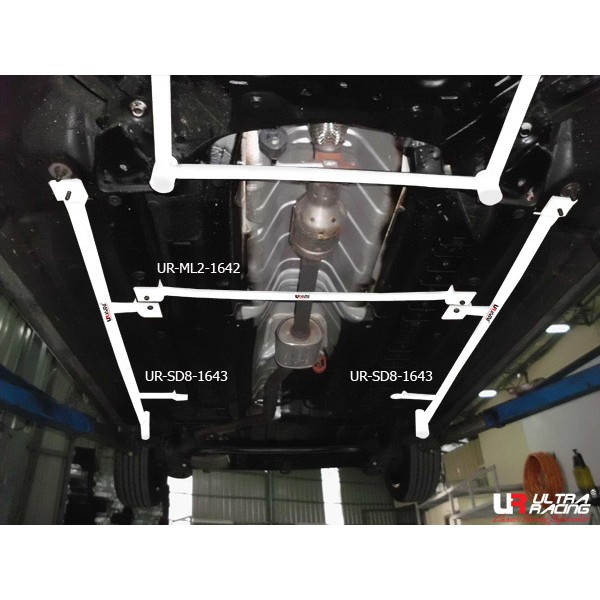 KIA CARENS 13+ ULTRARACING 2P MID LOWER BRACE 1642 - 6