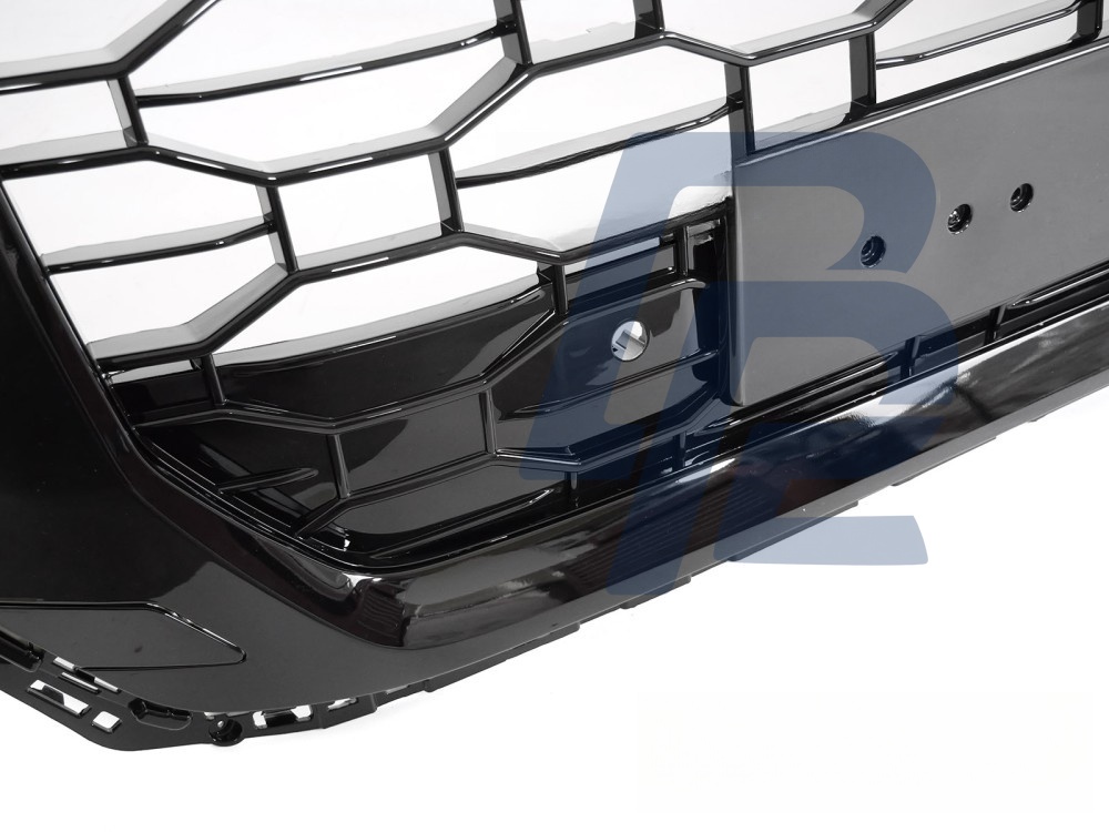 Grille Sport Style Gloss Black PDC for Audi Q8 2018–2023 - 5
