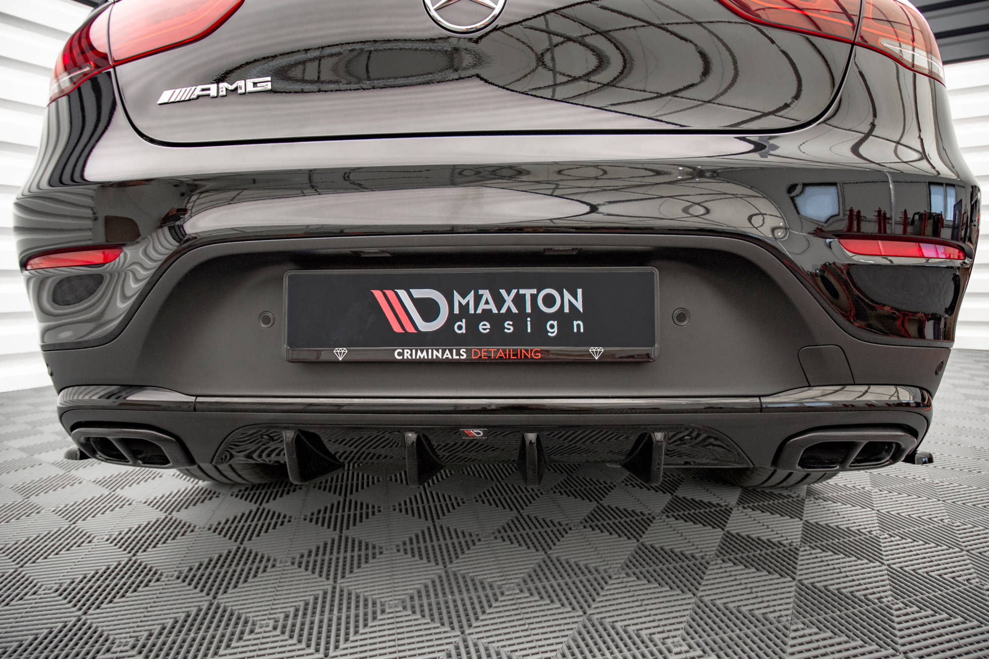 Rear Valance Mercedes-Benz GLC Coupe AMG-Line C253 Facelift - 3