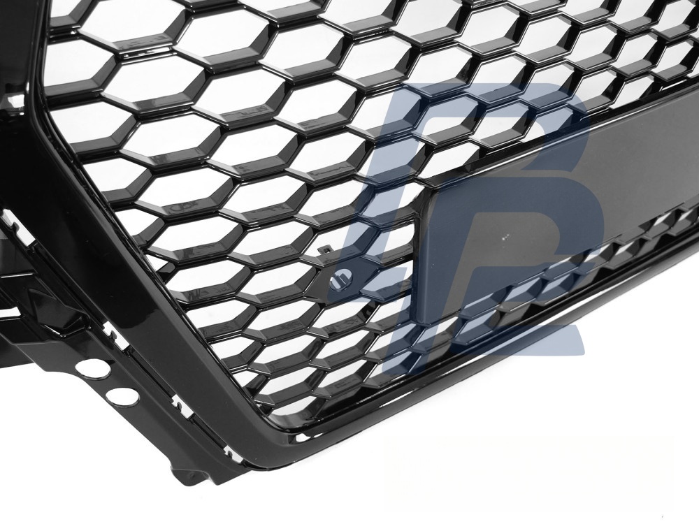 Grille Sport Style Gloss Black PDC for Audi Q7 4M 2015–2019 - 2