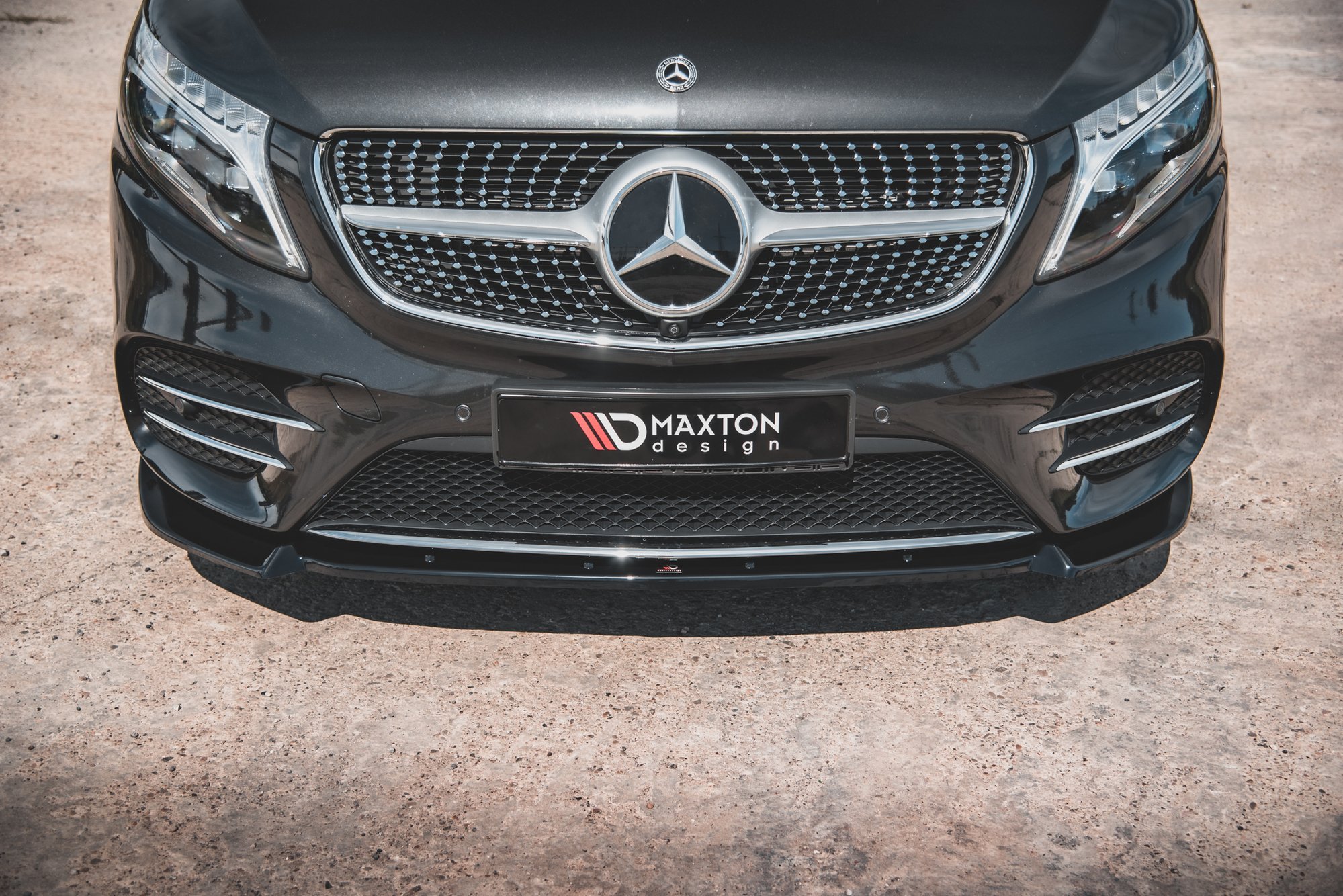 Front Splitter V.3 Mercedes-Benz V-Class AMG-Line W447 - 2
