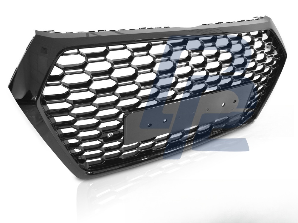 Grille Sport Style Gloss Black PDC for Audi Q5 Fy 2016–2020 - 3