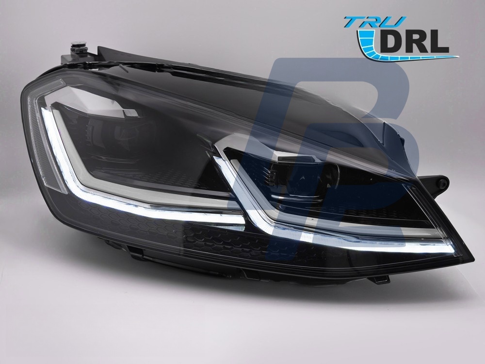Full LED Headlights Silver Line DRL for VW Golf 7 11.2012–2017 - 3