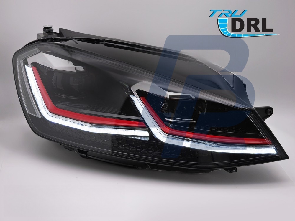 Full LED Headlights Red Line DRL for VW Golf VII 2012–2017 - 5