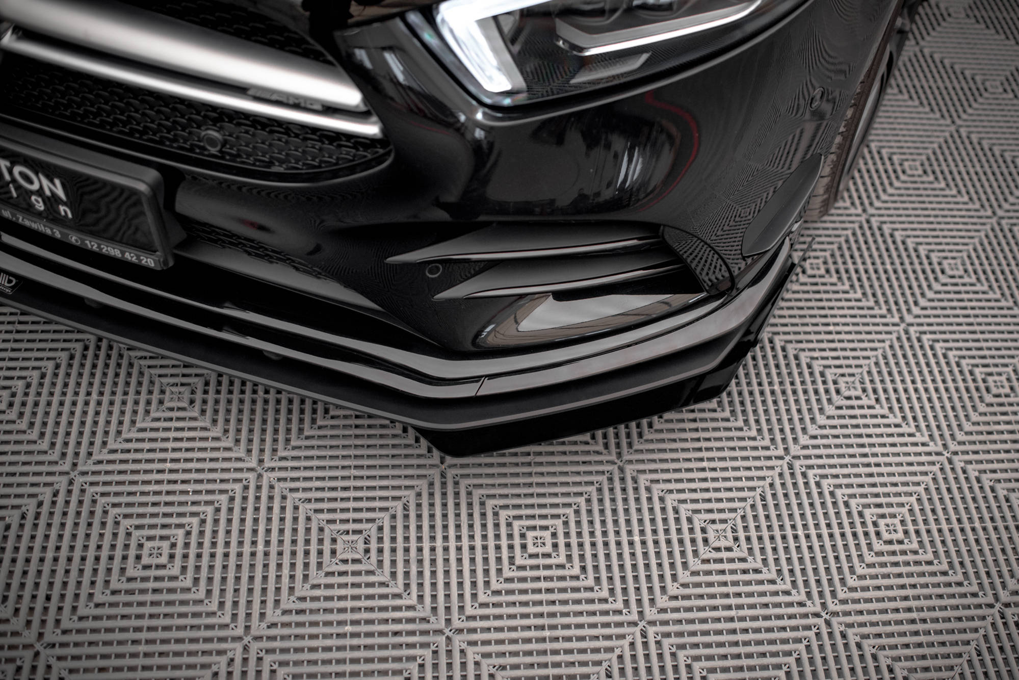 Front Flaps Mercedes A35 AMG / AMG-Line Aero Pack W177 - 3