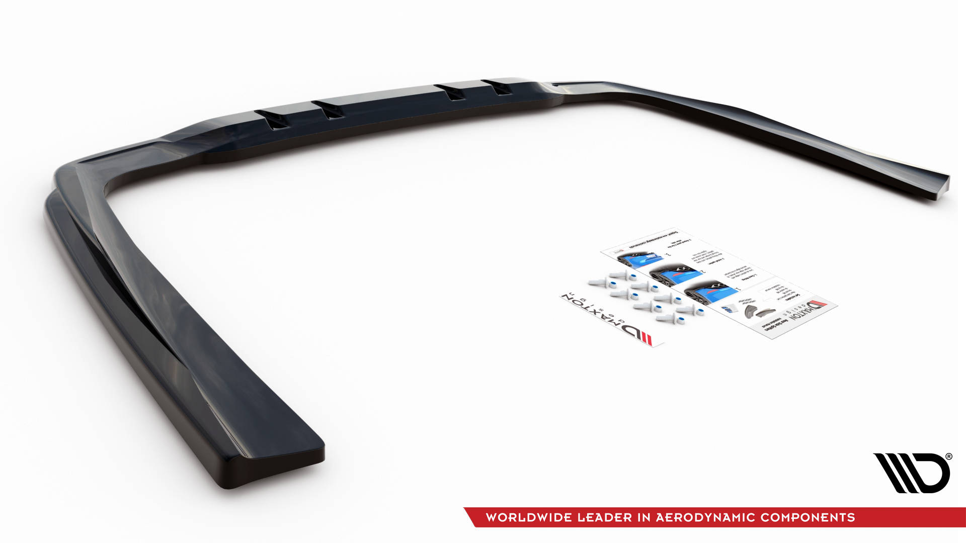 Central Rear Splitter (Vertical Bars) Mercedes AMG CLS 53 C257 - 7