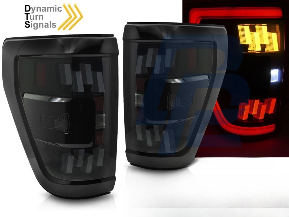 Full LED Tail Lights Smoked Sequential for Ford F150 MK14 2020–2023 - 6