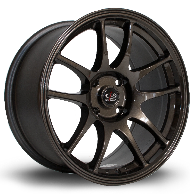 ROTA TORQUE 17 INCH 9.5J 5X114 ET12 GUNMETAL