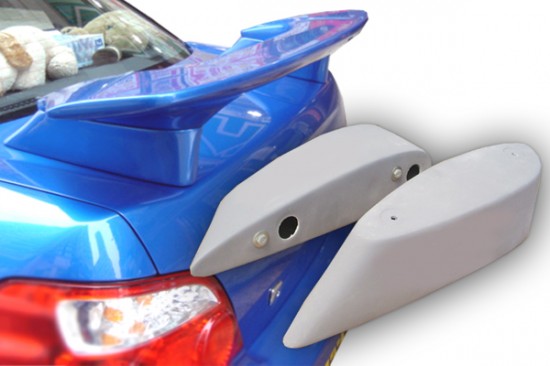 SUBARU IMPREZA 01-07 SPOILER RISER BLOCKS PAIR