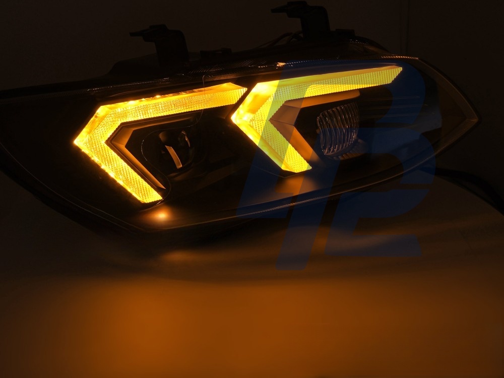 Full LED Headlights Black for BMW E92 / E93 LCI 2010–2013 - 4
