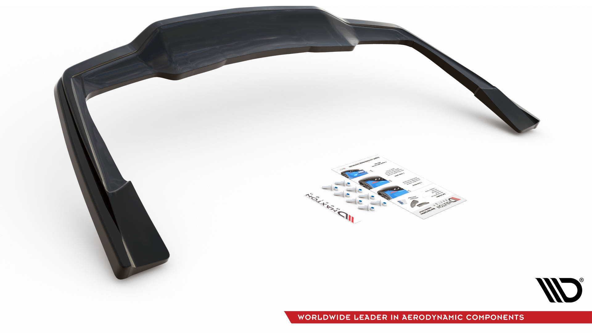 Central Rear Splitter (Vertical Bars) Mercedes-AMG C 63AMG Coupe AMG Aero Pack C205 Facelift - 5