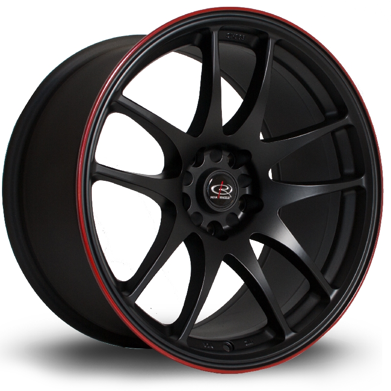 ROTA TORQUE 18 INCH 9.5J 5X114 ET30 FBLACKRLIP