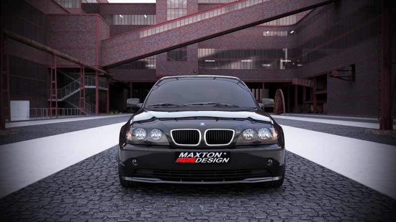 FRONT SPLITTER BMW 3 E46 SALOON FACELIFT MODEL - 2