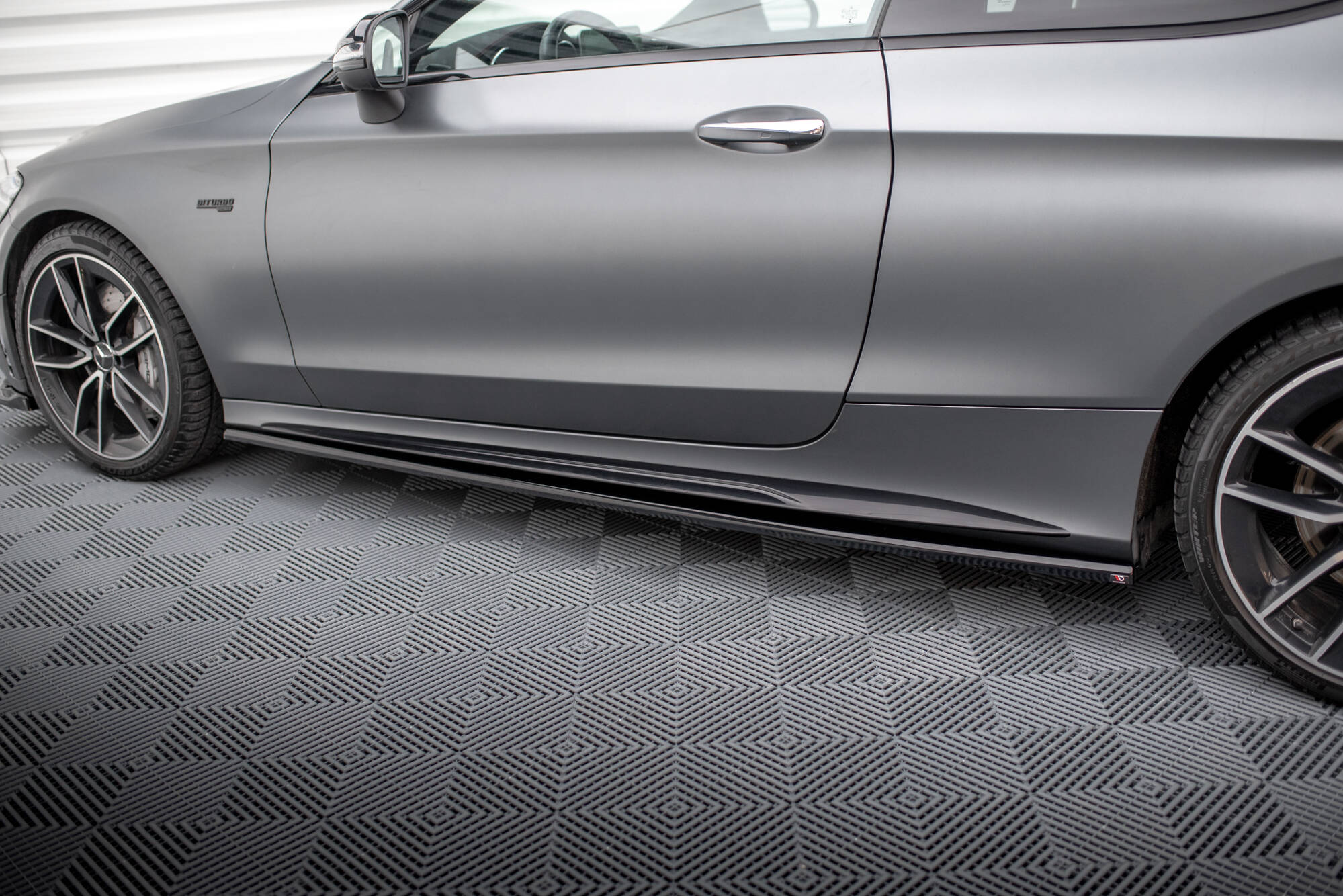 Side Skirts Diffusers Mercedes-AMG C43 Coupe C205 Facelift - 3