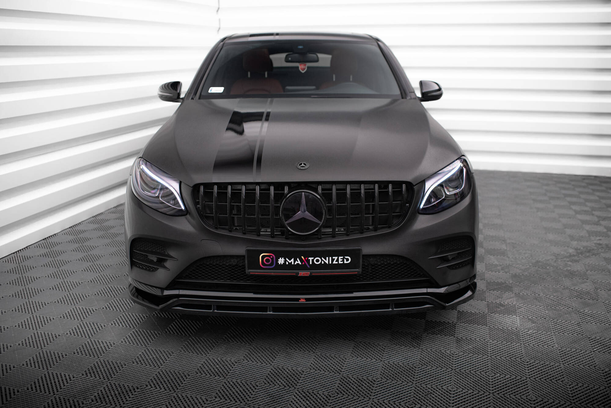 Front Splitter Mercedes-Benz GLC Coupe AMG-Line / 43 AMG C253 - 2