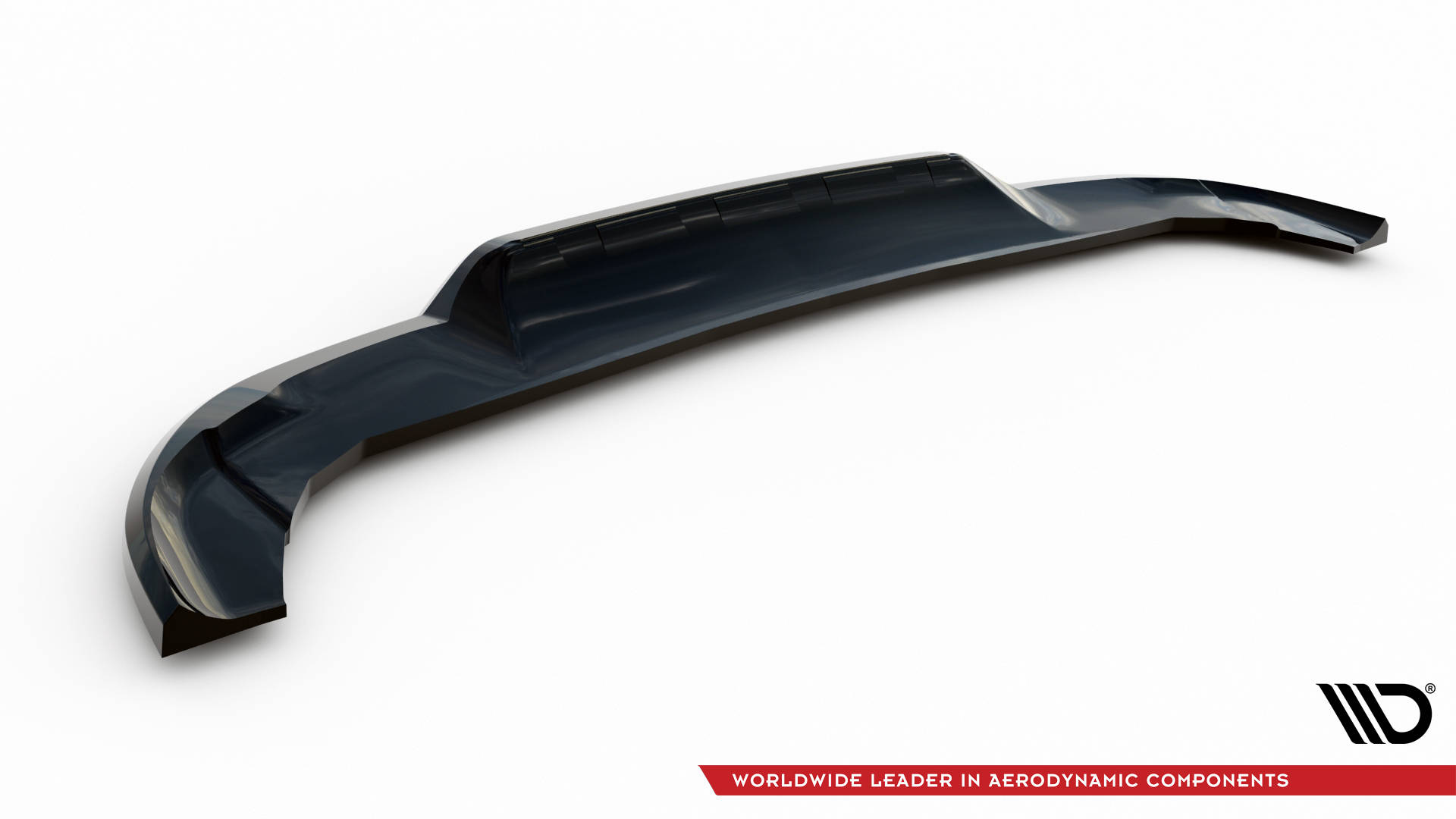 Central Rear Splitter (Vertical Bars) Mercedes-Benz A AMG-Line W176 Facelift - 7