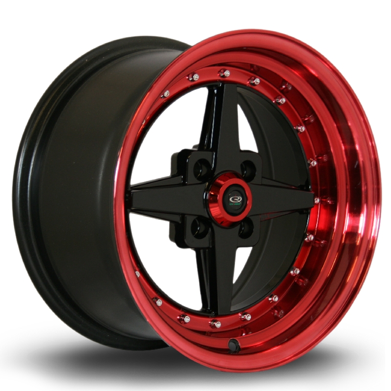 ROTA ZERO 15 INCH 8J 4X100 ET10 BLACKRLIP