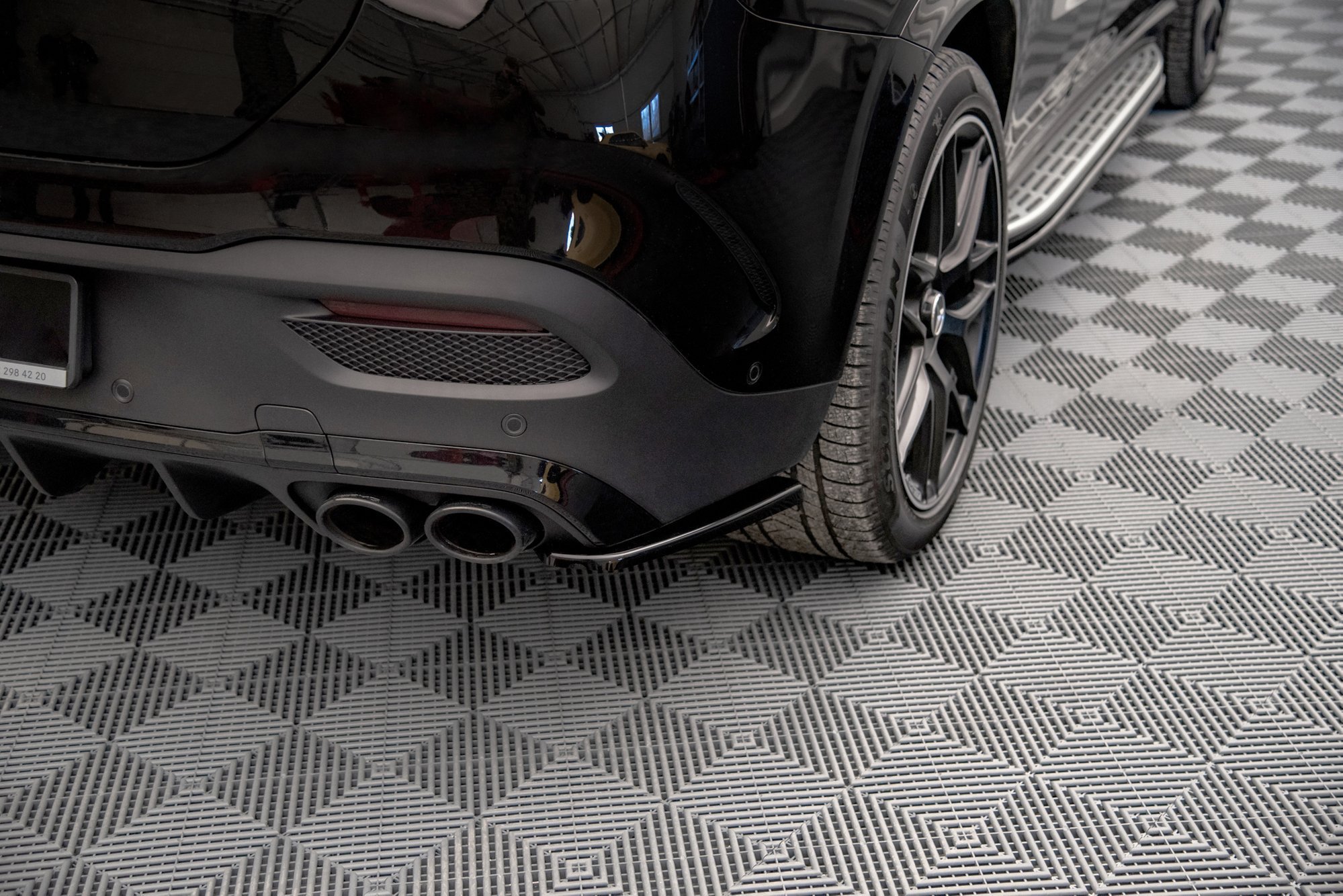 Rear Side Splitters Mercedes AMG GLE Coupe C167 - 5