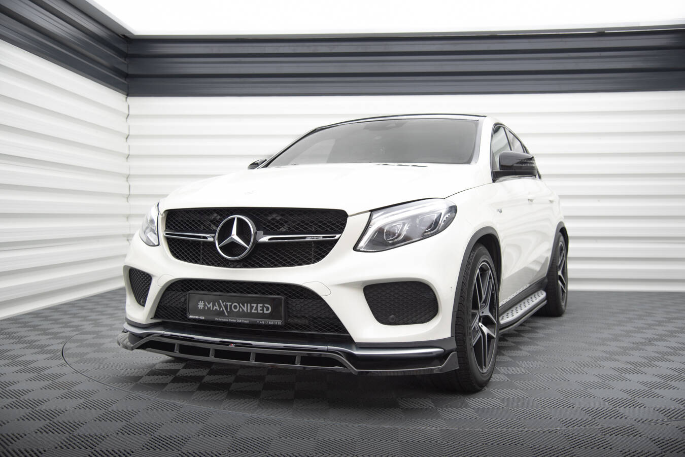 Front Splitter V.2 Mercedes-Benz GLE Coupe 43 AMG / AMG-Line C292 - 3