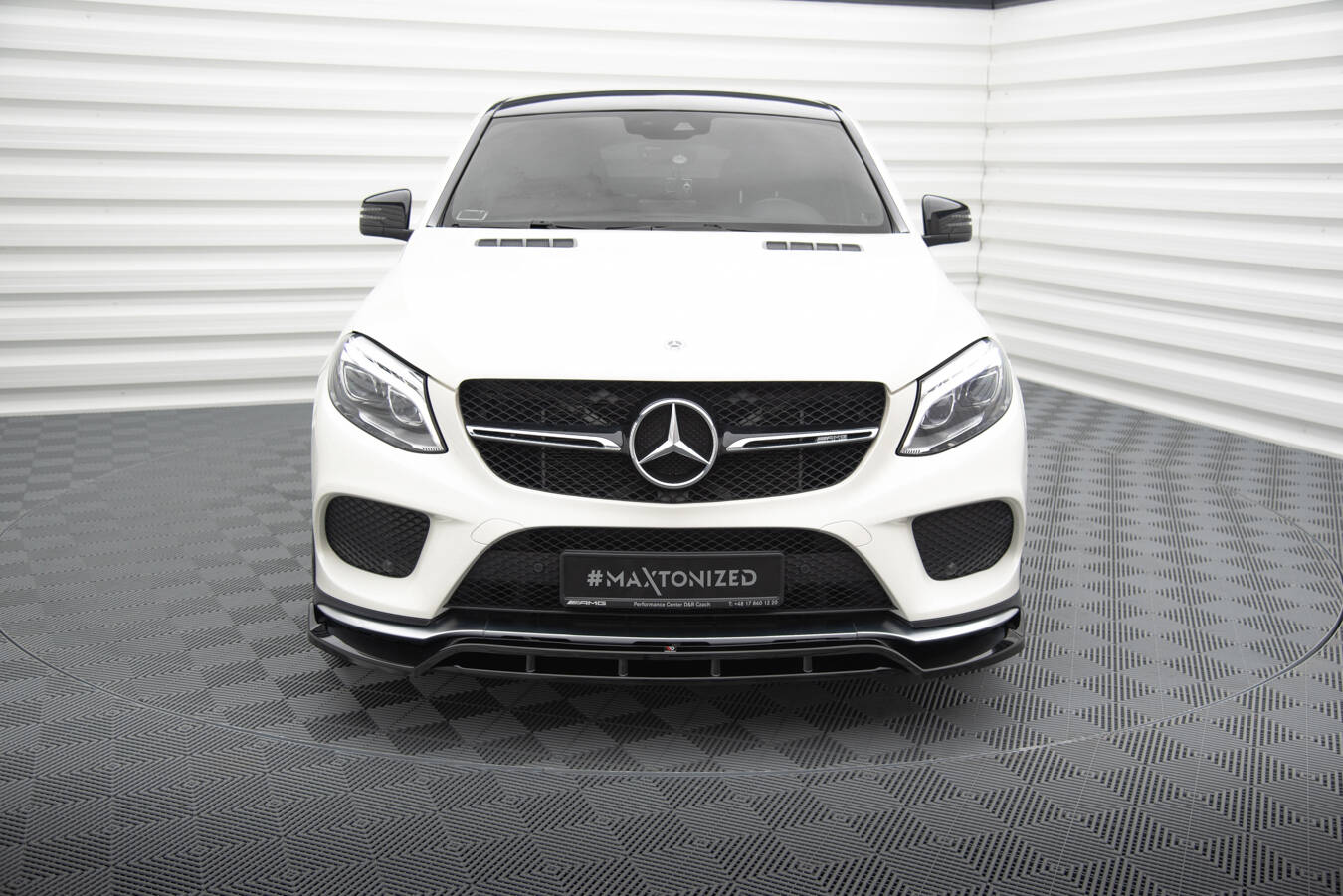 Front Splitter V.2 Mercedes-Benz GLE Coupe 43 AMG / AMG-Line C292 - 2