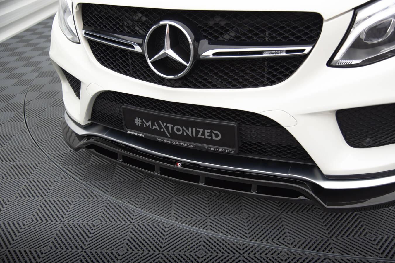Front Splitter V.2 Mercedes-Benz GLE Coupe 43 AMG / AMG-Line C292 - 4