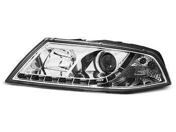 STRÅLKASTARE SKODA OCTAVIA 2 03.04-08 D1S DAYLIGHT KROMADE