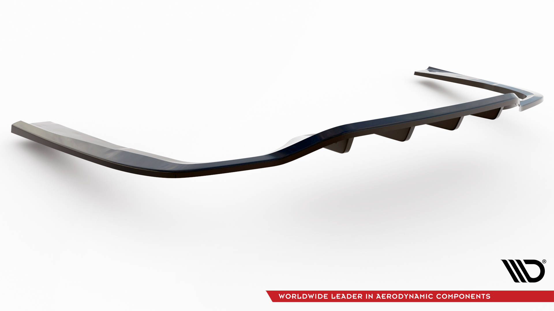 Central Rear Splitter (Vertical Bars) Mercedes E AMG-Line Sedan W213 Facelift - 7