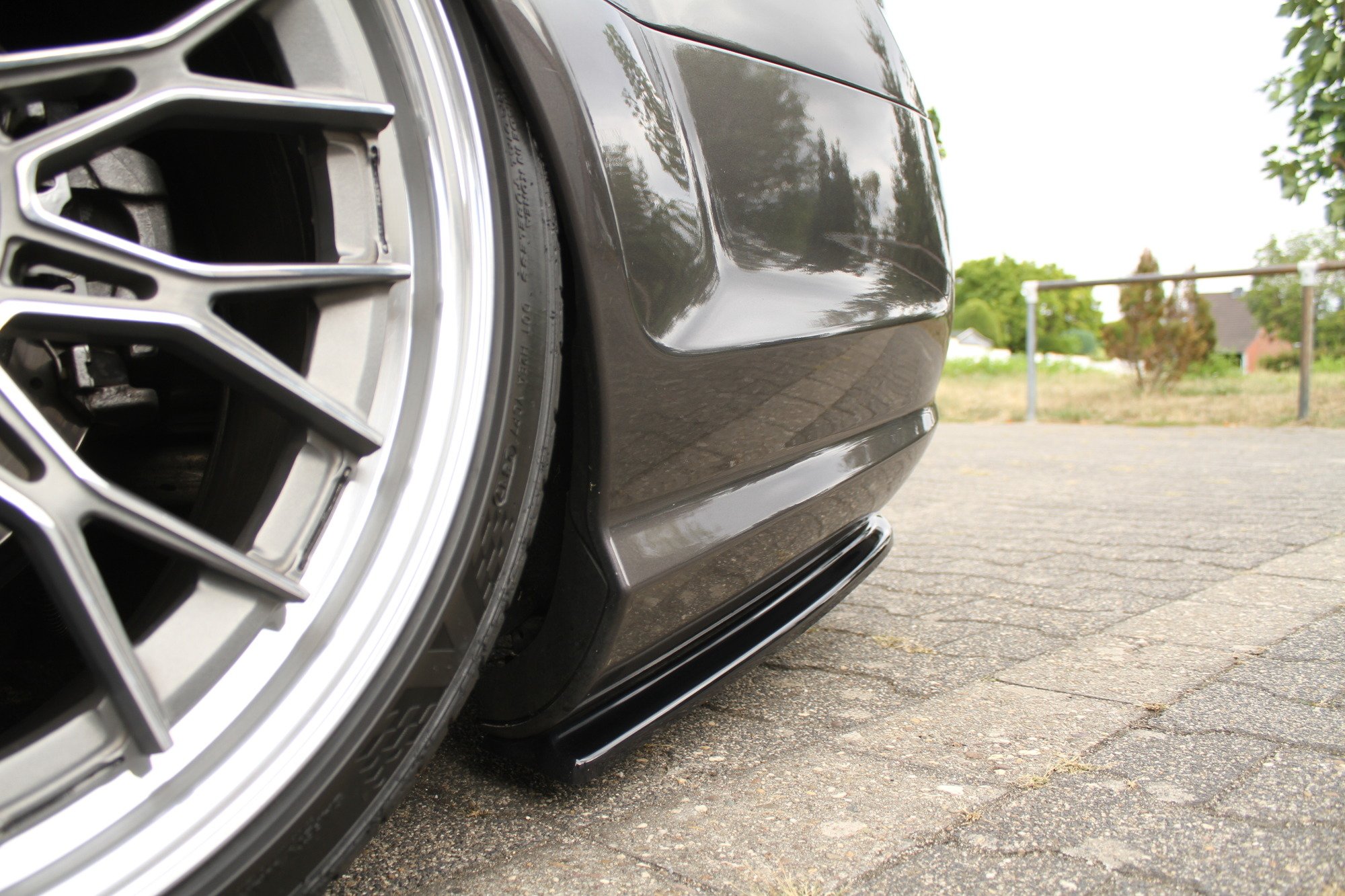 Rear Side Splitters Mercedes CL 500 C216 Amgline (2006-2010)
