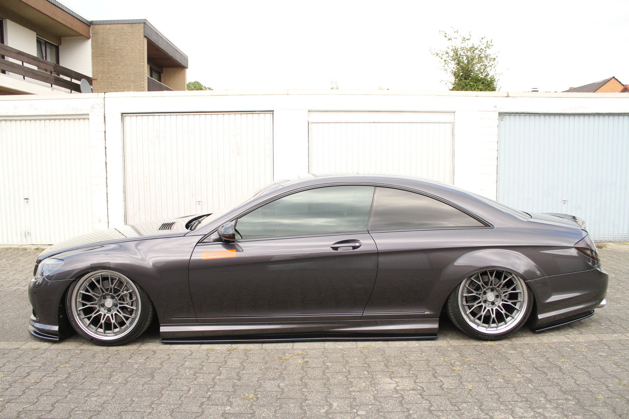 Rear Side Splitters Mercedes CL 500 C216 Amgline (2006-2010) - 2