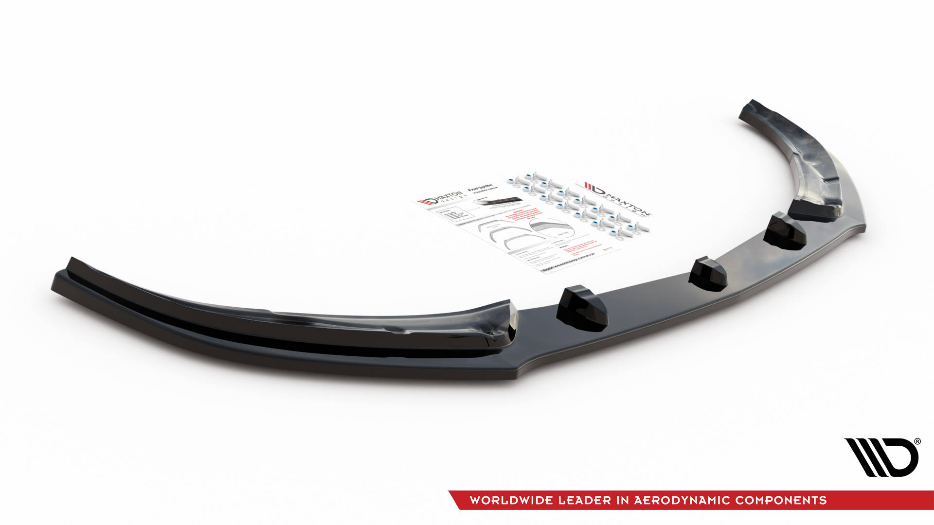 Front Splitter V.1 Mercedes-AMG C63 Coupe AMG Aero Pack C205 Facelift - 4