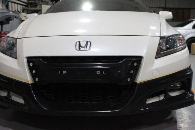 HONDA CRZ 10+ ABS CENTER GRILLE WITH DAYTIME LED [SIX]