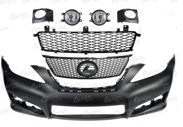 LEXUS IS250/350 06-08 ISF STYLE FRÄMRE STÖTFÅNGARE KIT [SIX]