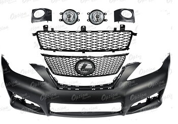 LEXUS IS250/350 06-08 ISF STYLE FRONT BUMPER KIT [SIX]