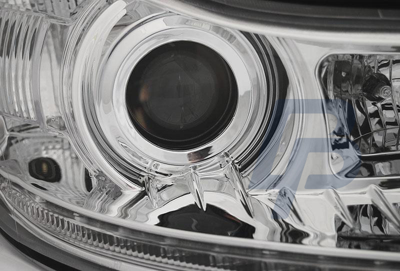 HEADLIGHTS SKODA OCTAVIA 09-12 DAYLIGHT CHROME - 2